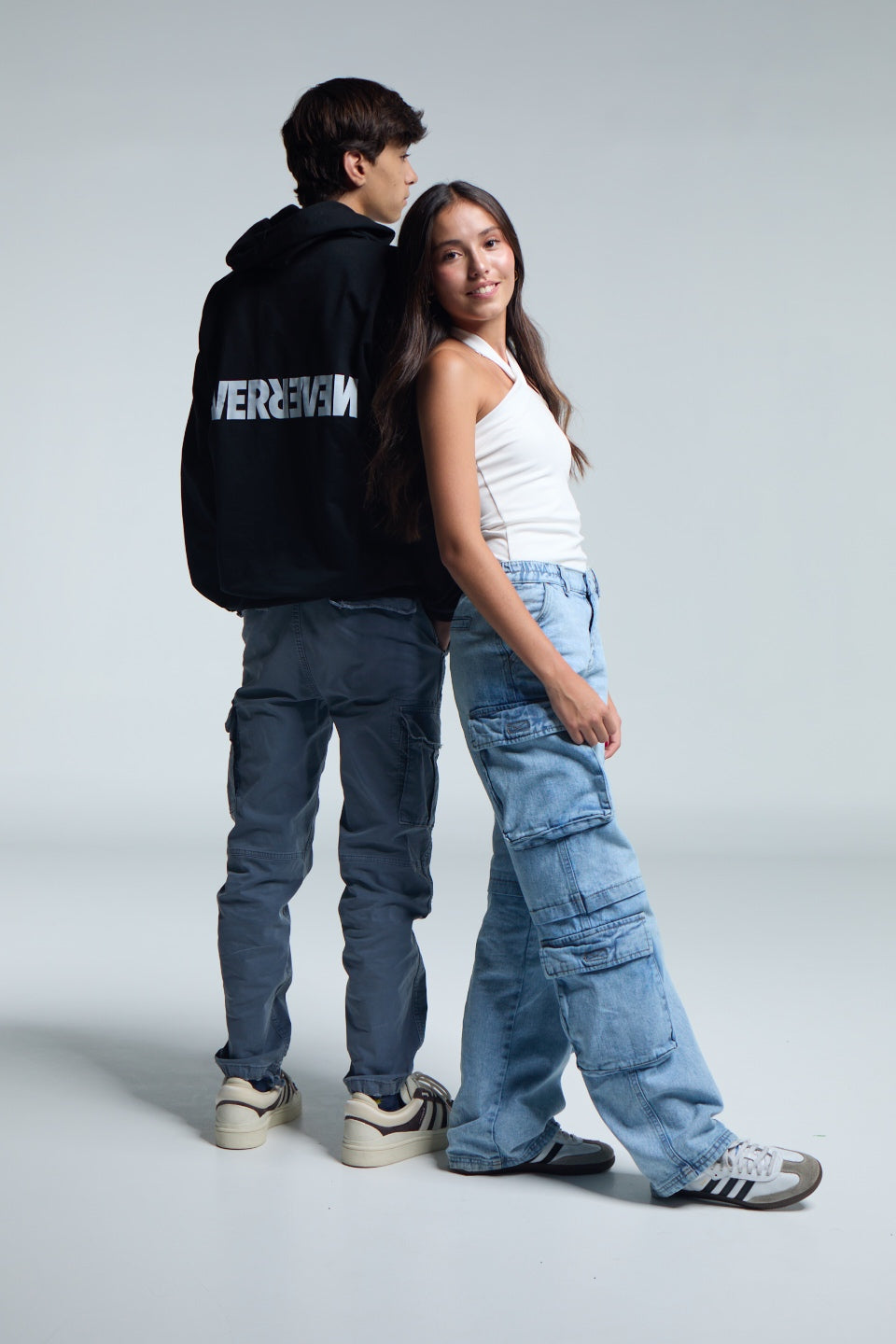 Body blanco de amarrar en cuello