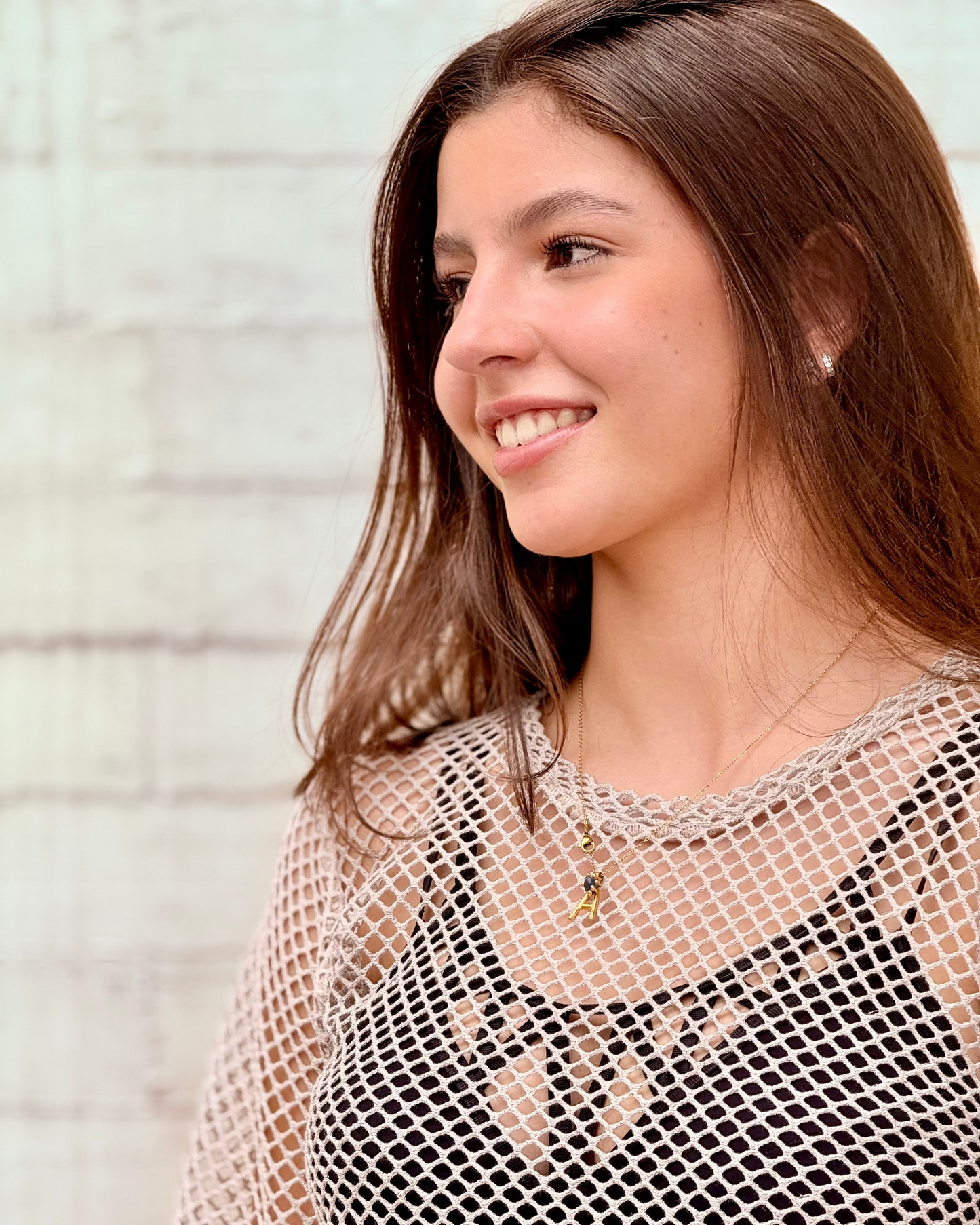 Maya Gris con Toque de Brillo