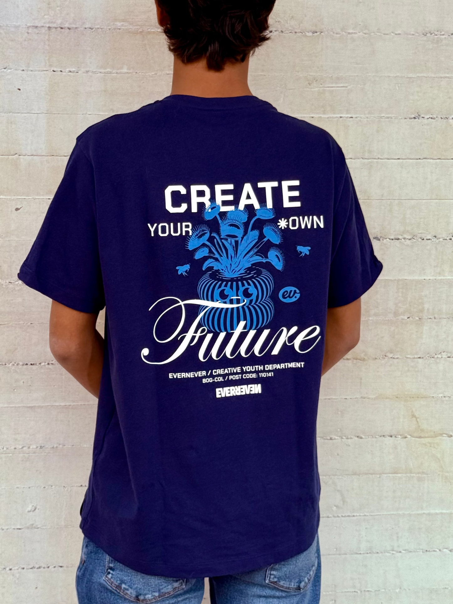 Camiseta Create Your Own Future Azul